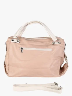 Solada Borsa hobo da donna con doppi manici - rosa