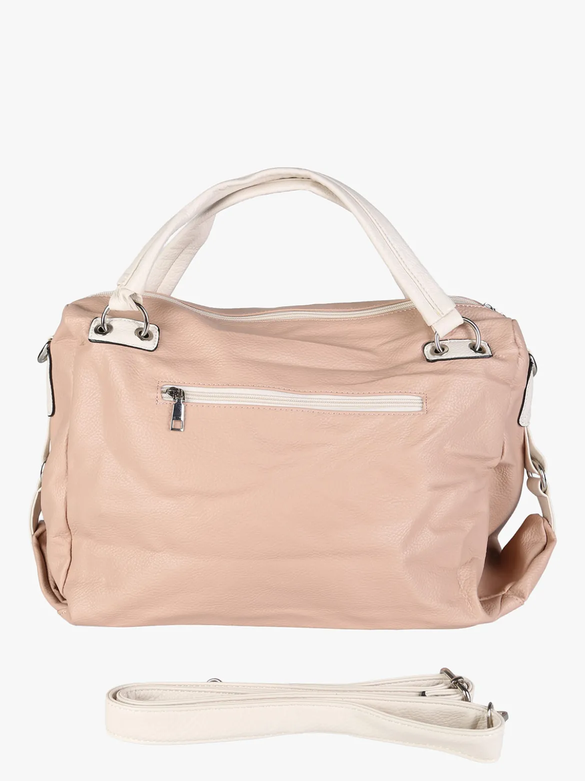 Solada Borsa hobo da donna con doppi manici - rosa