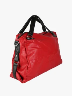 Solada Borsa hobo da donna con doppi manici - rosso