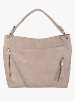 Solada Borsa hobo da donna in ecopelle - apricot