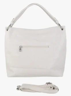 Solada Borsa hobo da donna in ecopelle - beige