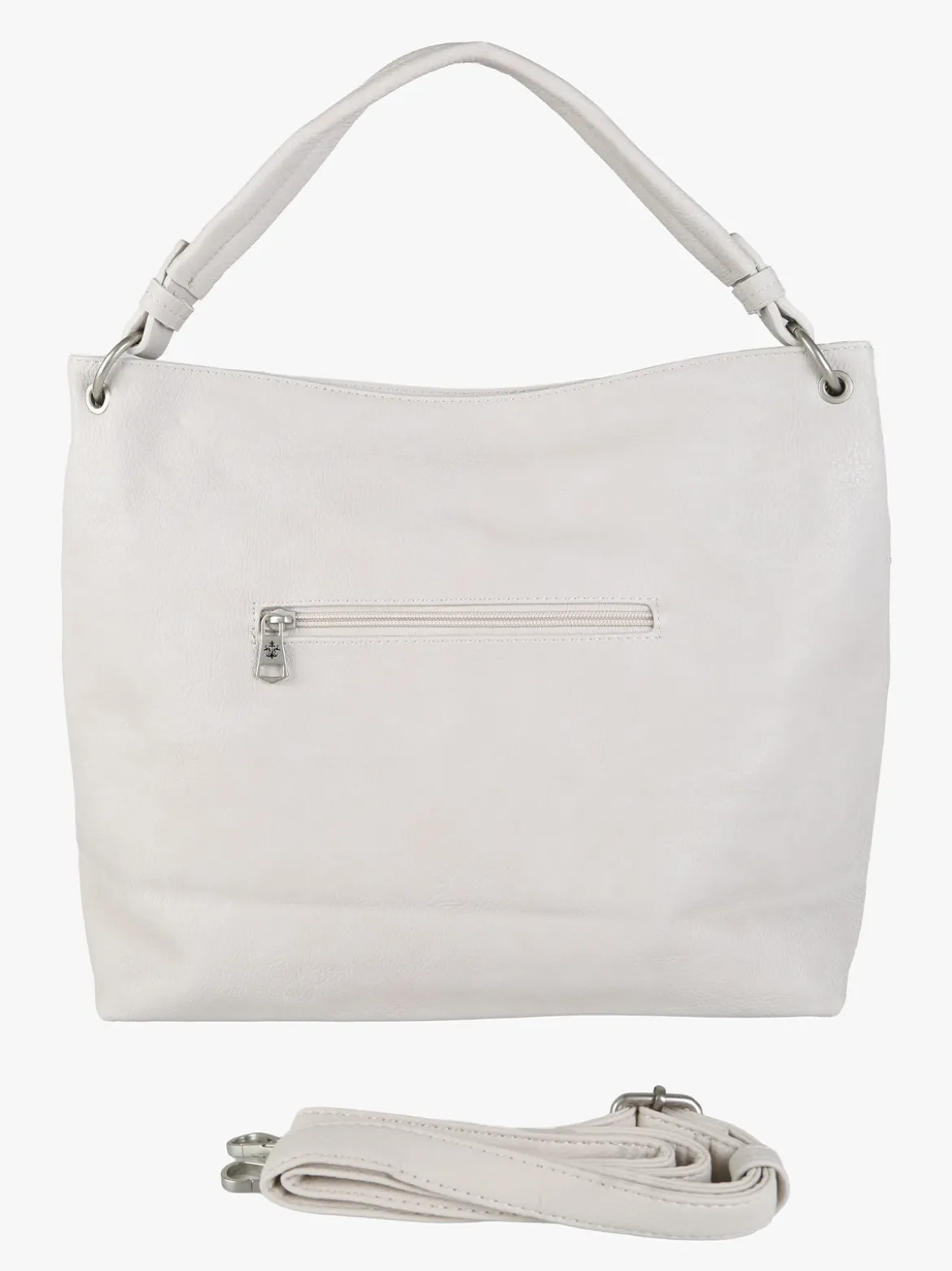 Solada Borsa hobo da donna in ecopelle - beige