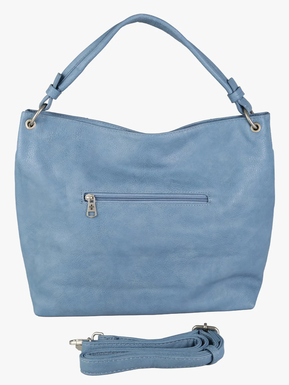 Solada Borsa hobo da donna in ecopelle - blu