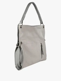 Solada Borsa hobo da donna in ecopelle - grigio