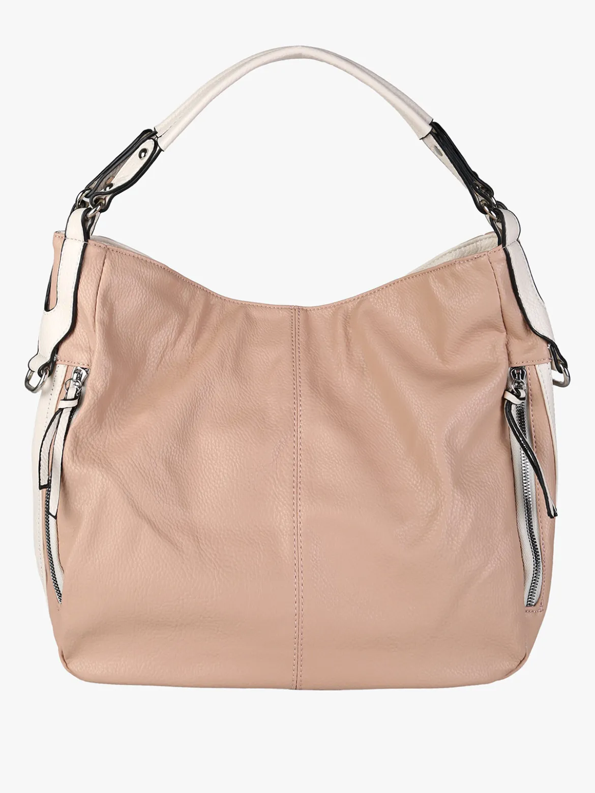 Solada Borsa hobo da donna in ecopelle - rosa
