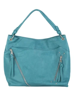 Solada Borsa hobo da donna in ecopelle - verde