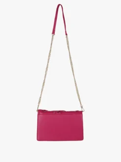 Solada Borsa rigida a tracolla con manico a catena - fucsia