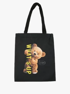 Solada Borsa shopper in tessuto con stampa