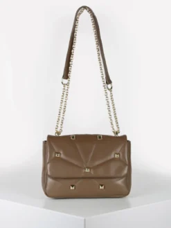 Solada Borsetta a tracolla in pelle con borchie