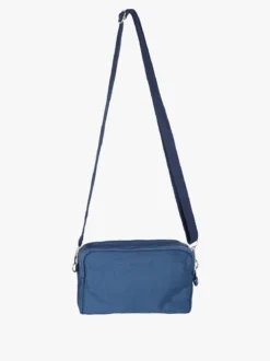 Solada Borsetta a tracolla rettangolare da donna in nylon - blu scuro