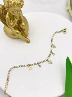 Solada Bracciale donna in acciaio con pendenti