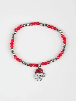 Solada Bracciale elastico con ciondolo Natalizio