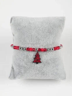 Solada Bracciale elastico con ciondolo Natalizio