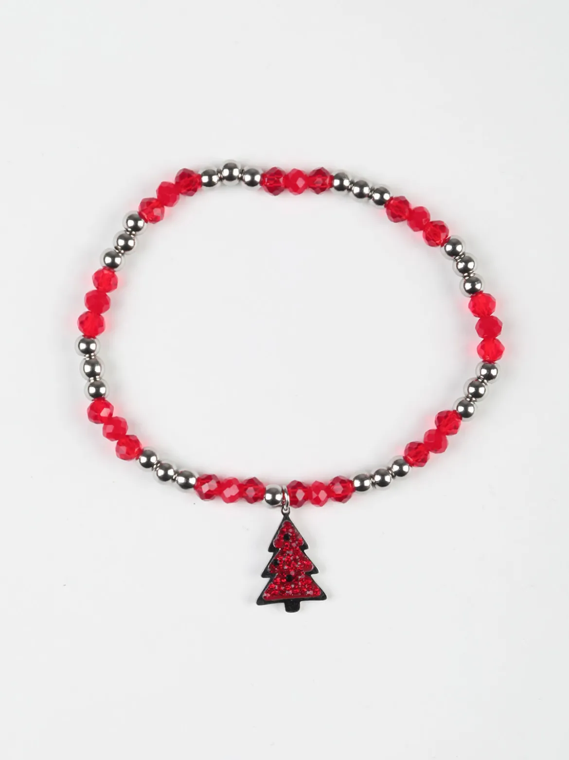 Solada Bracciale elastico con ciondolo Natalizio