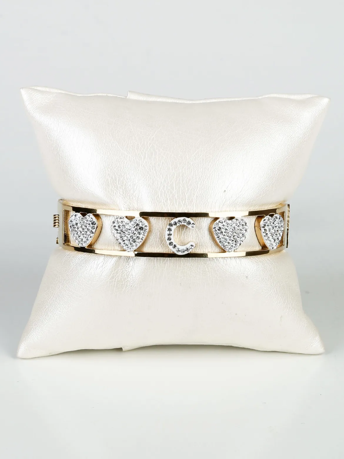 Solada Bracciale rigido iniziale "C"