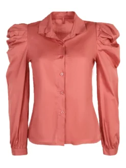 Solada Camicia classica con maniche a sbuffo