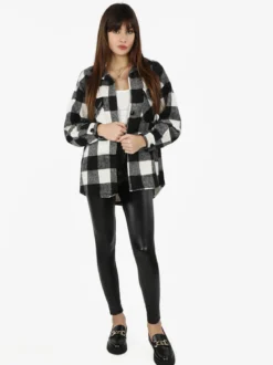 Solada Camicia da donna a quadri in flanella