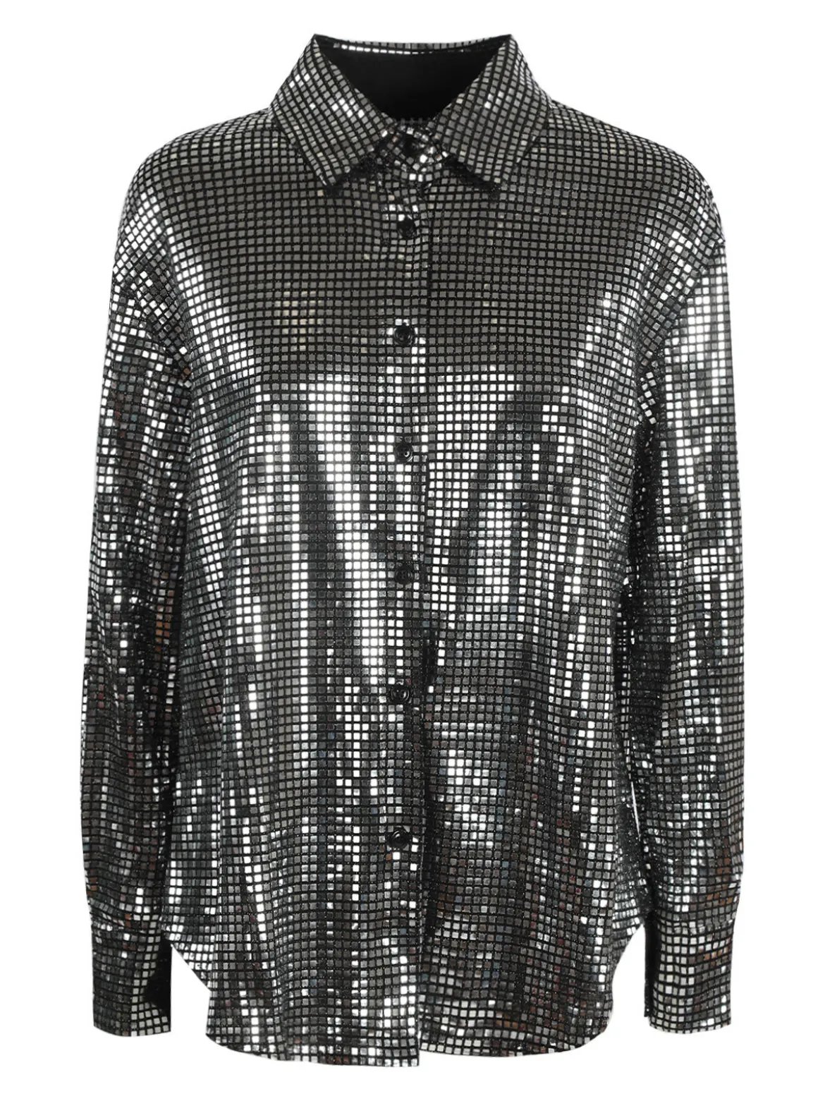 Solada Camicia donna a maniche lunghe con lustrini