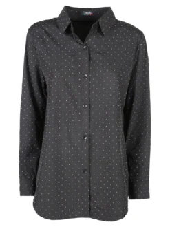 Solada Camicia donna a maniche lunghe con piccole borchie
