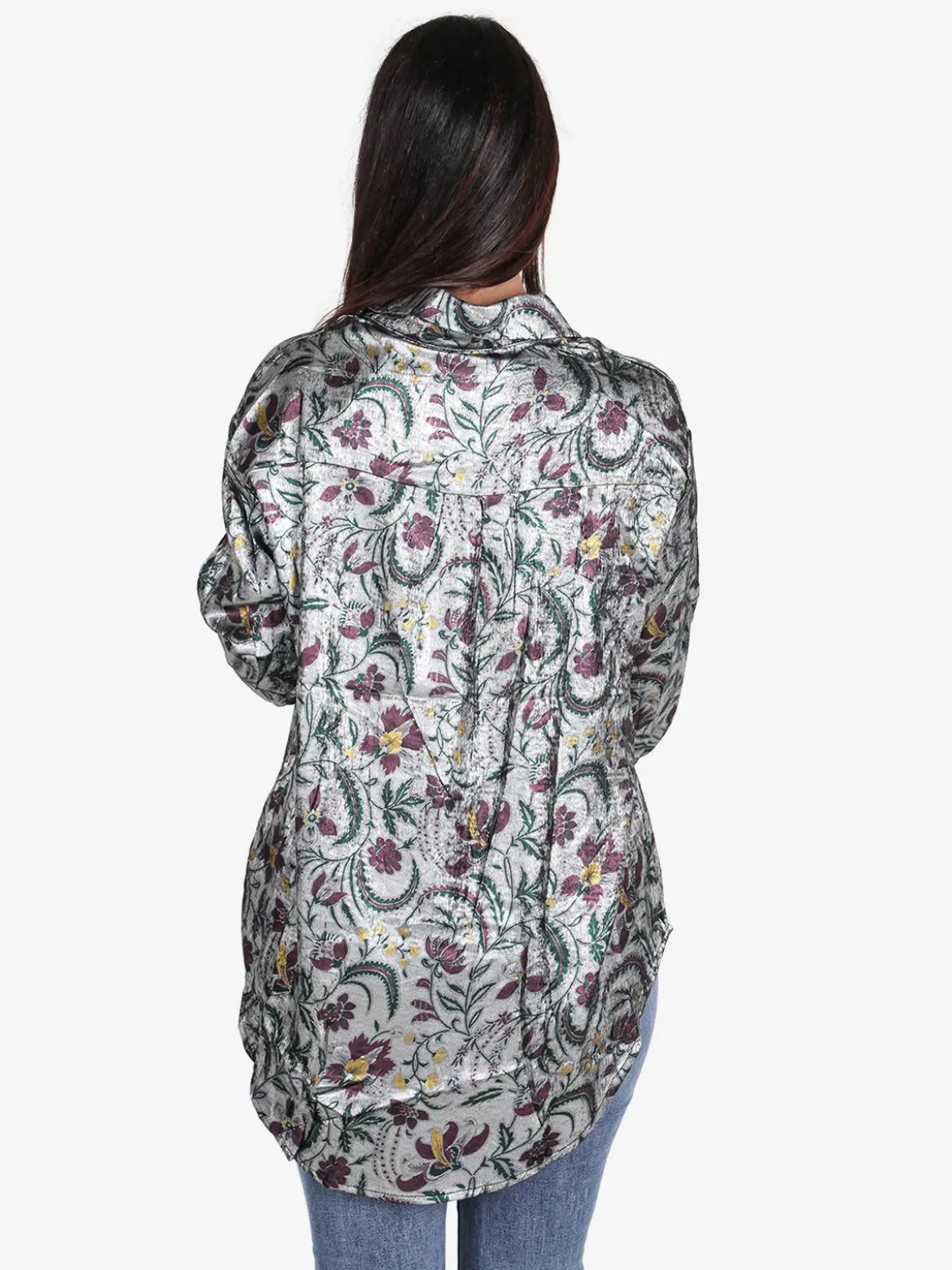 Solada Camicia donna a maniche lunghe con stampa disegni