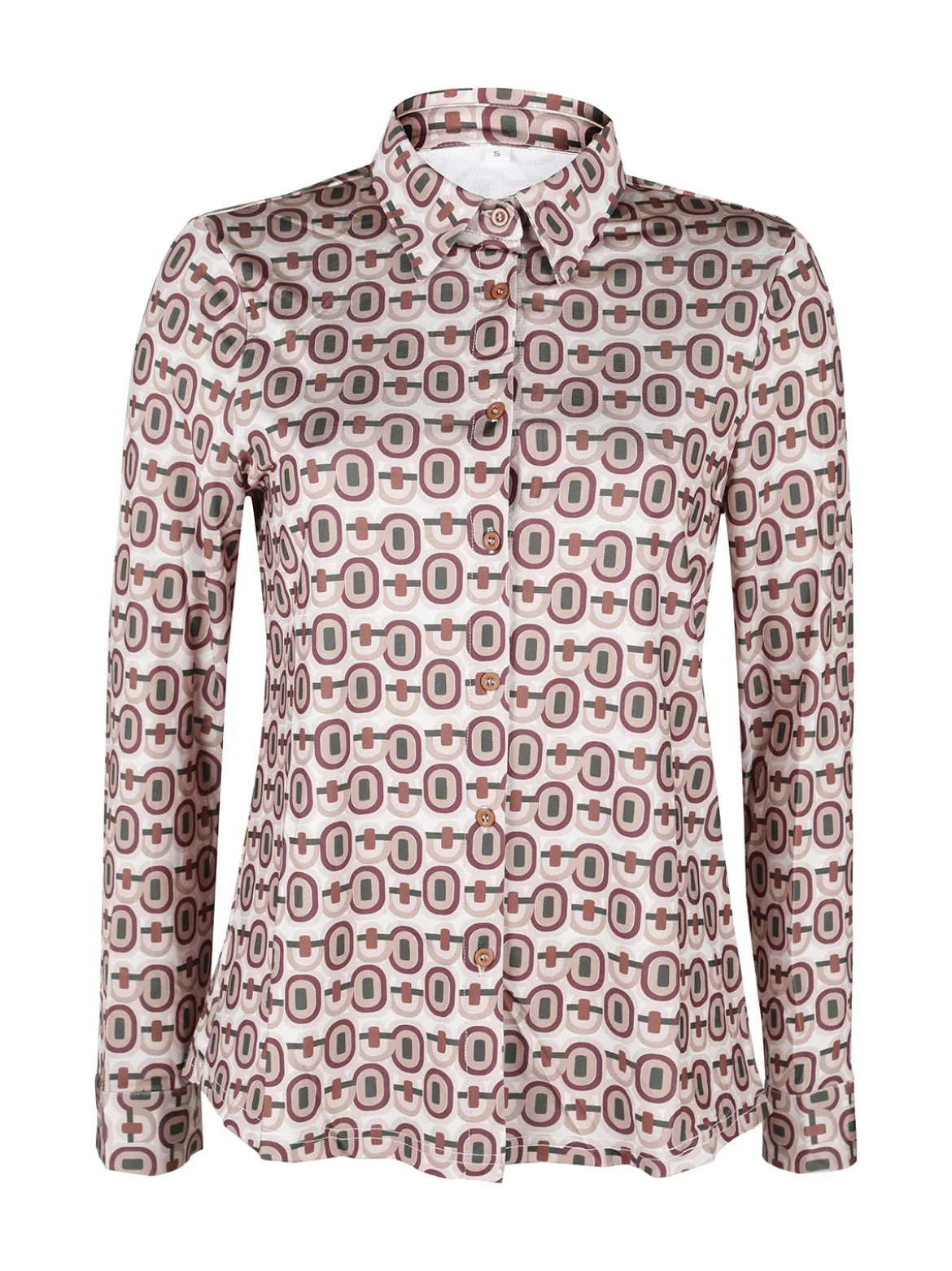 Solada Camicia donna a maniche lunghe con stampe