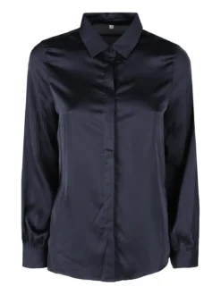 Solada Camicia donna a maniche lunghe effetto raso