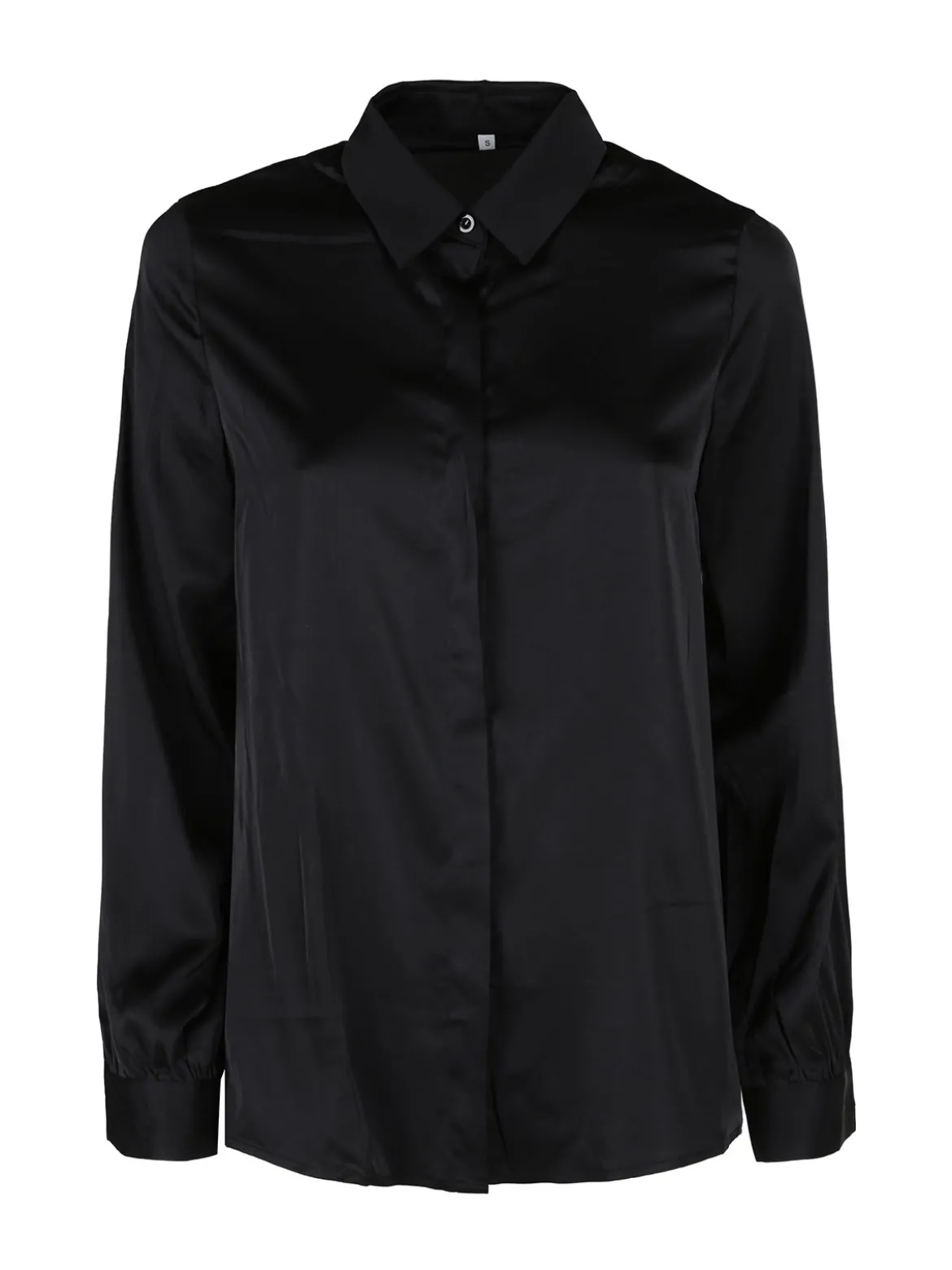 Solada Camicia donna a maniche lunghe effetto raso