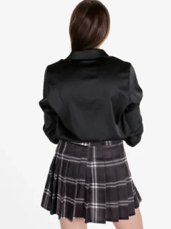 Solada Camicia donna a maniche lunghe effetto raso