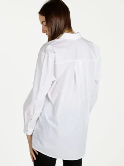 Solada Camicia donna oversize con taschino