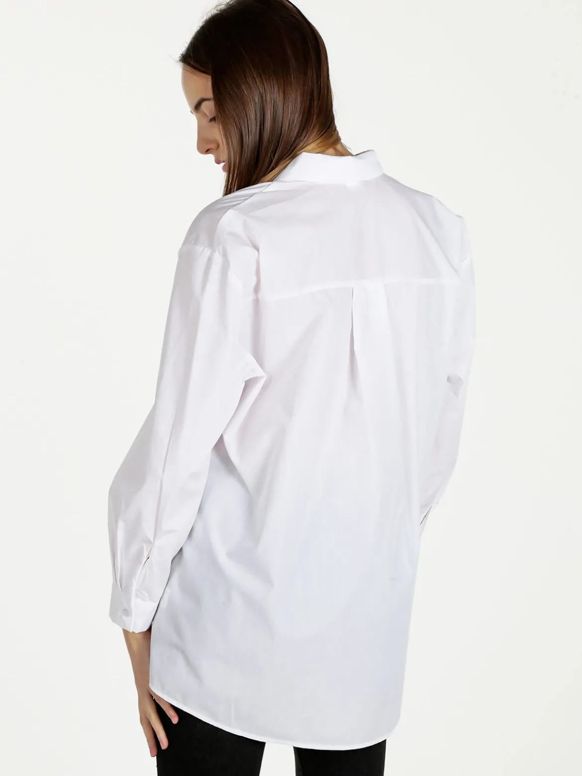 Solada Camicia donna oversize con taschino