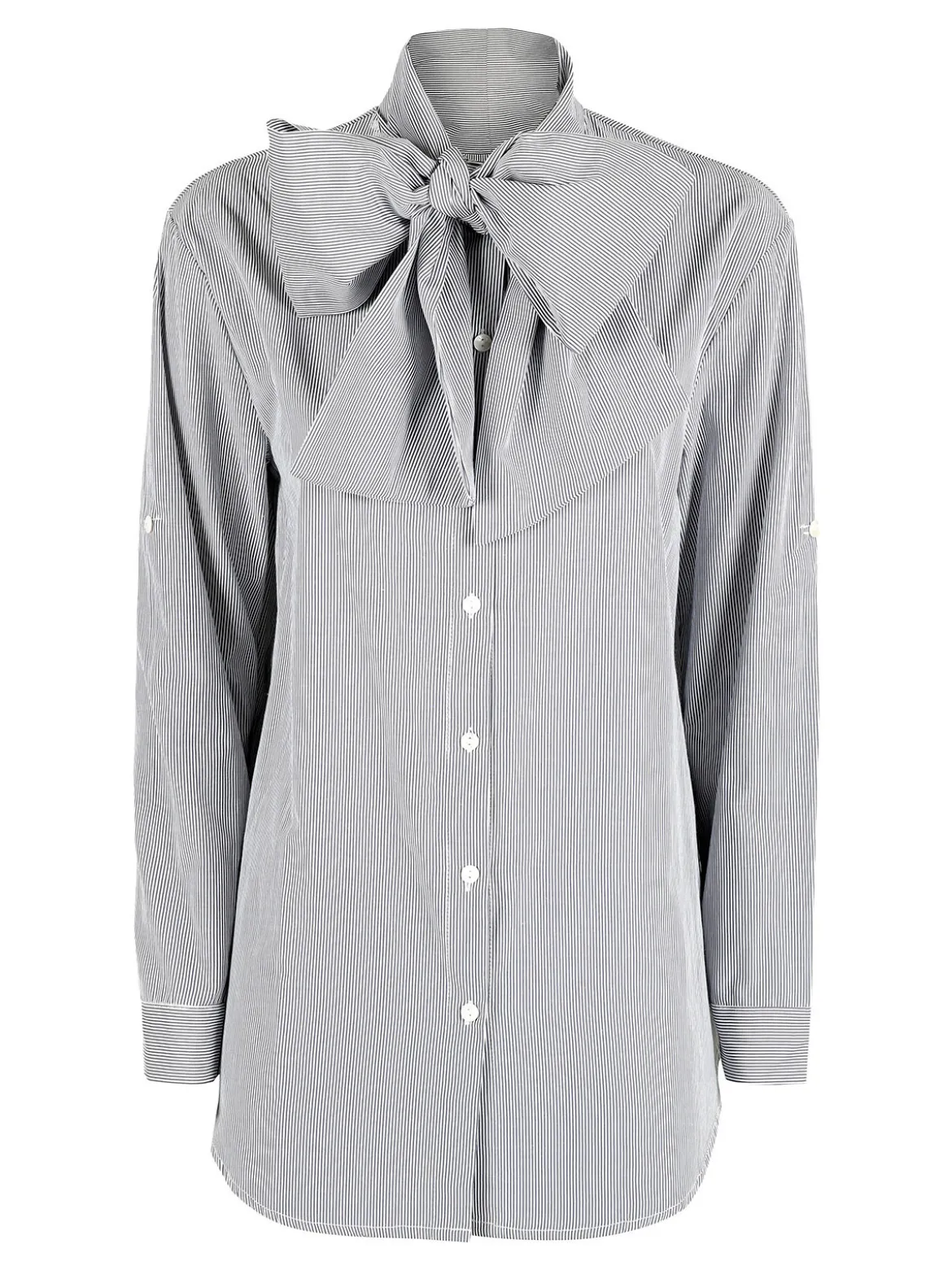 Solada Camicia rigata da donna a maniche lunghe