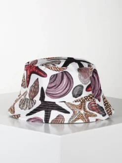 Solada Cappello alla pescatora in cotone con stampe