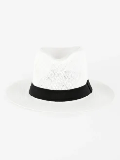 Solada Cappello panama di carta con nastro