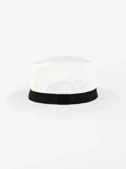 Solada Cappello panama di carta con nastro