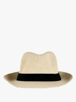 Solada Cappello panama di carta con nastro