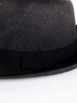 Solada Cappello panama di carta con nastro