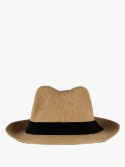 Solada Cappello panama di carta con nastro