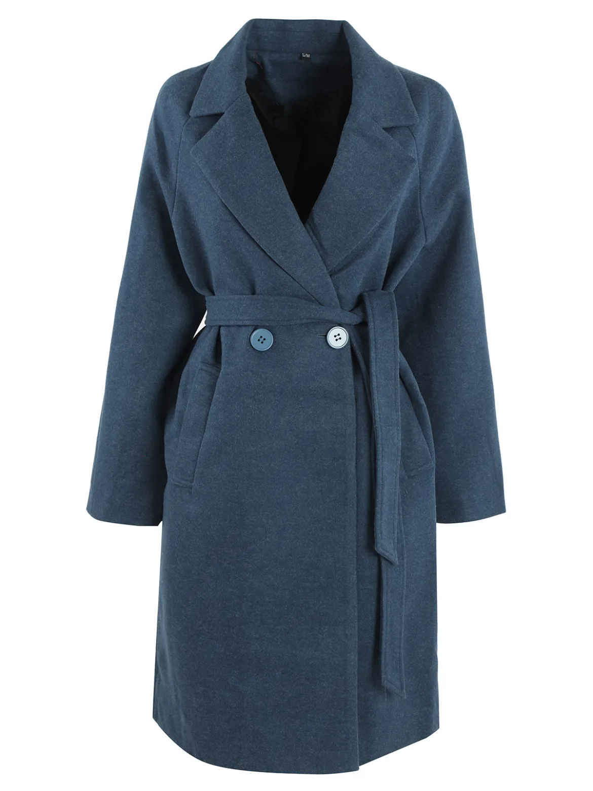 Solada Cappotto doppiopetto da donna con cintura