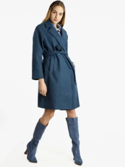 Solada Cappotto doppiopetto da donna con cintura