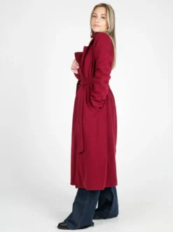 Solada Cappotto lungo da donna con chiusura doppiopetto