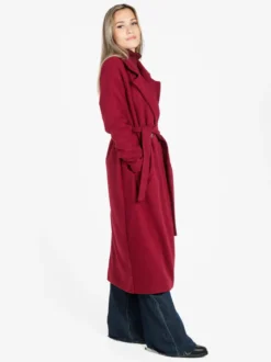 Solada Cappotto lungo da donna con chiusura doppiopetto