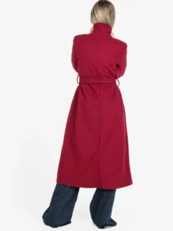 Solada Cappotto lungo da donna con chiusura doppiopetto