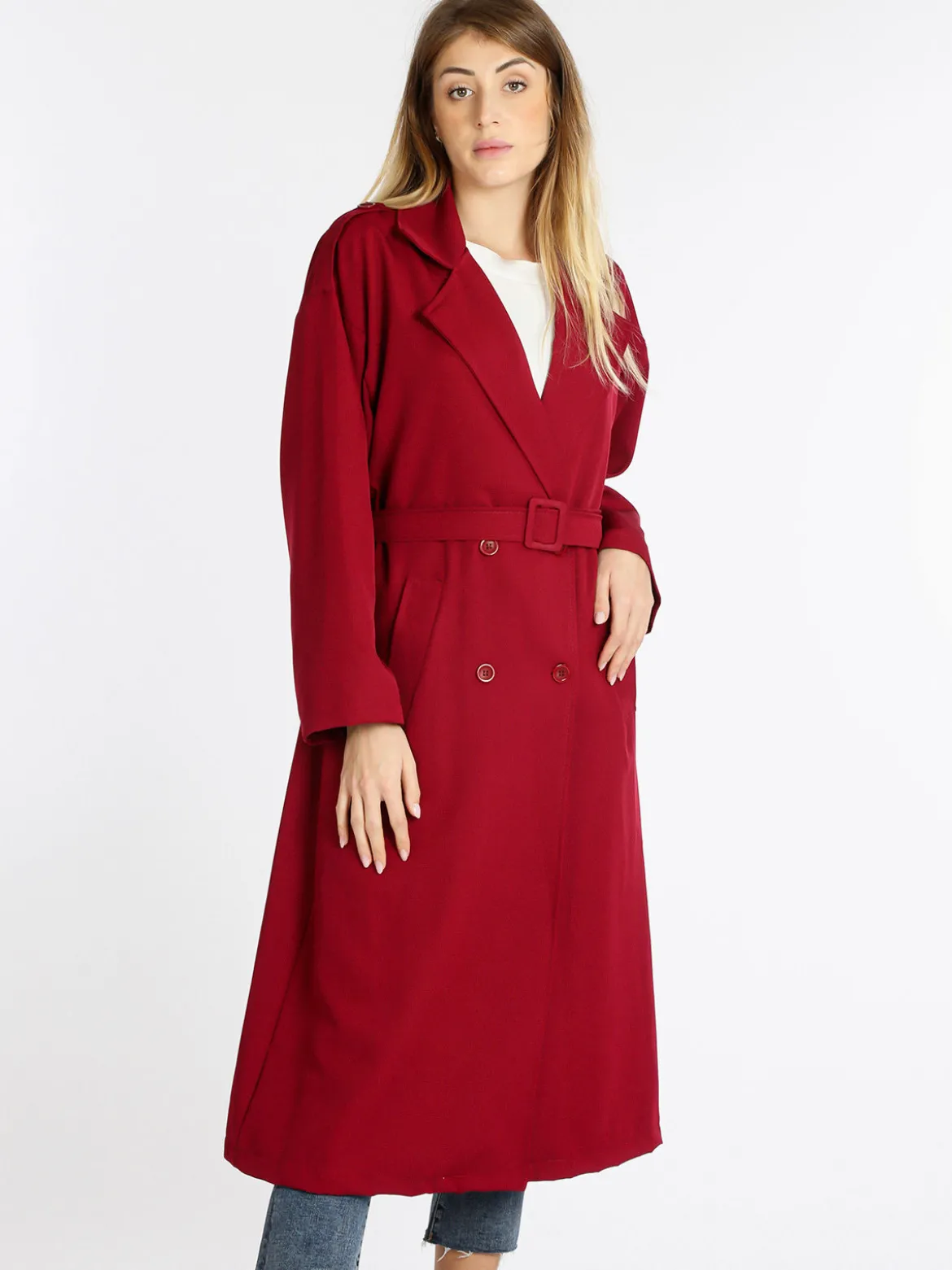 Solada Cappotto lungo da donna leggero