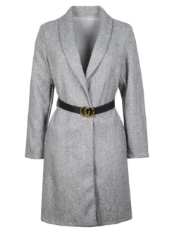 Solada Cappotto lungo donna con cintura