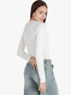 Solada Cardigan donna a trecce con bottoni