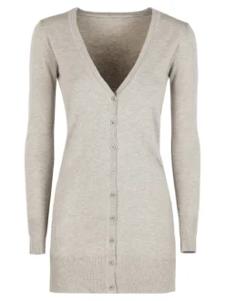 Solada Cardigan donna in maglia con bottoni