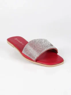 Solada Ciabatte basse con strass