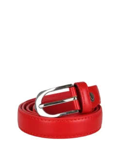 Solada Cintura donna in ecopelle con fibbia - rosso