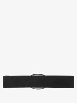 Solada Cintura elastica da donna con fibbia ovale - nero