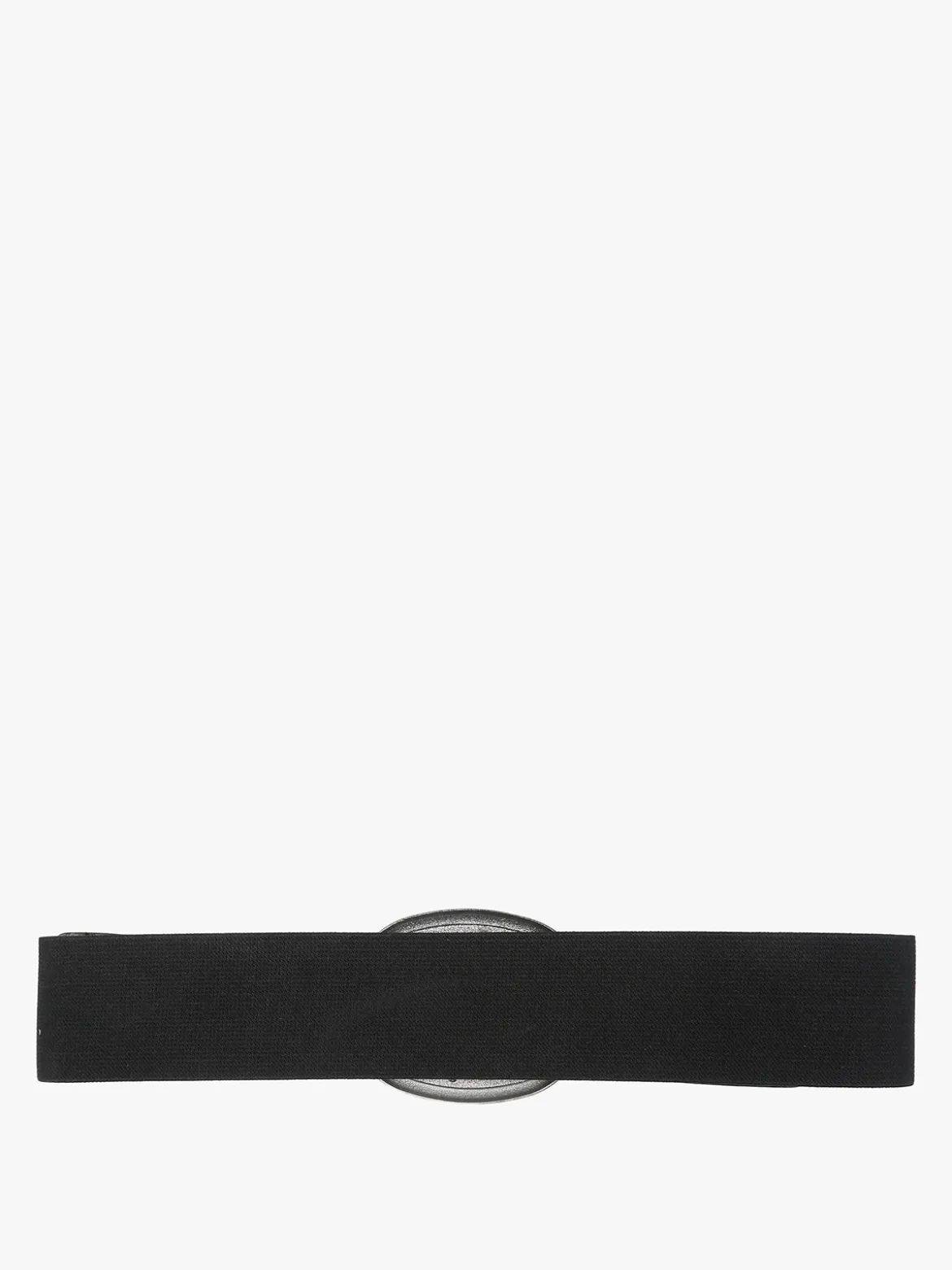 Solada Cintura elastica da donna con fibbia ovale - nero